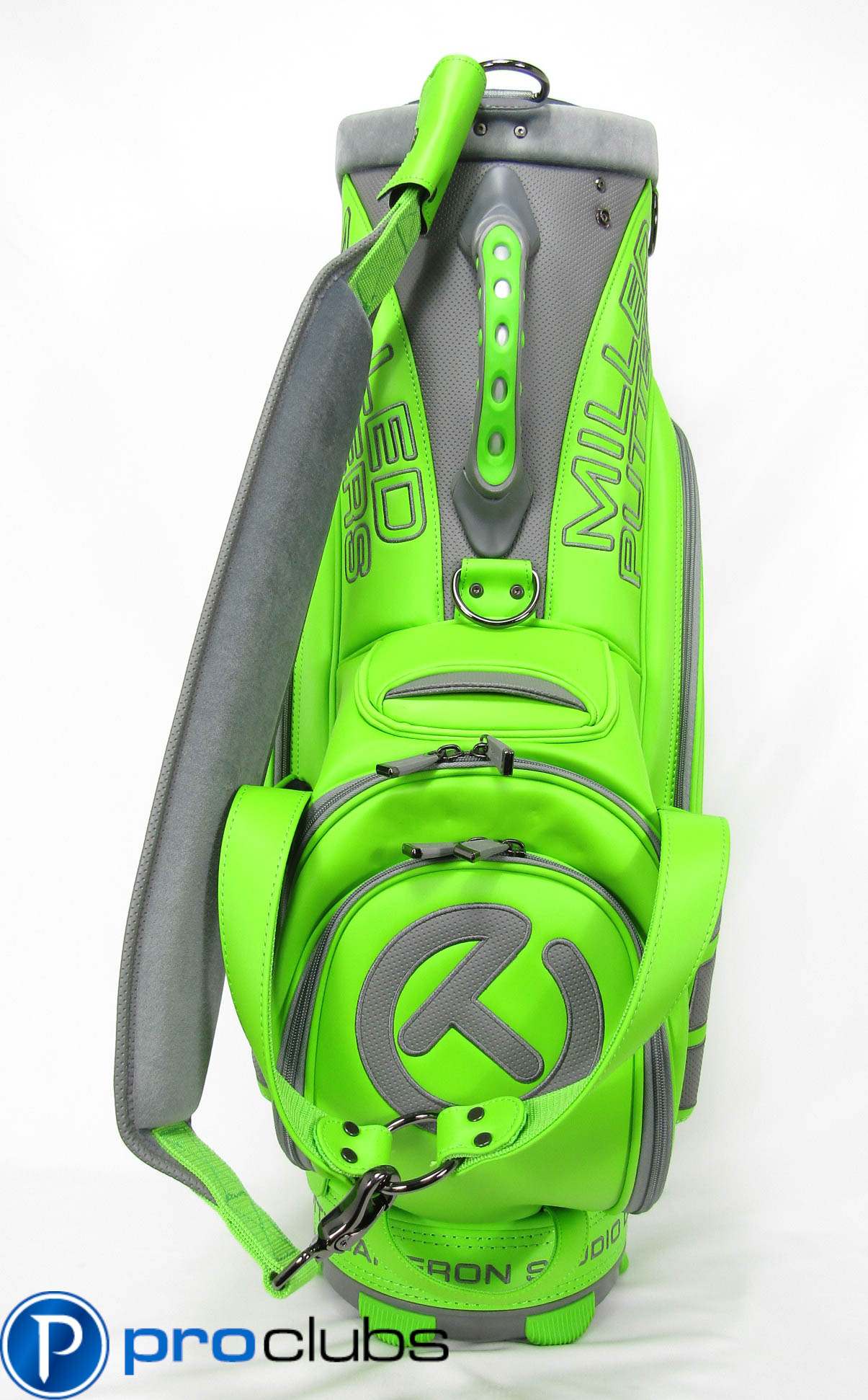 NEW SCOTTY CAMERON '2014 CIRCLE-T LIME GREEN TOUR STAFF BAG